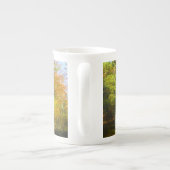 Herfst Bossen & Zonneschijn - Gepersonaliseerd Porselein Kop (Achterkant)