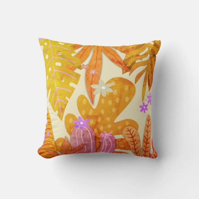 Herfst Botanicals Kussen (Voorkant)