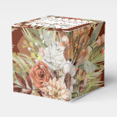 Herfst Botanicals Wedding Favor Box (Rust) Bedankdoosjes (Voorkant Zijde)