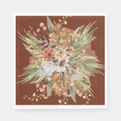Herfst Botanicals Wedding Suite Paper Napkins (Rus Servet (Voorkant)