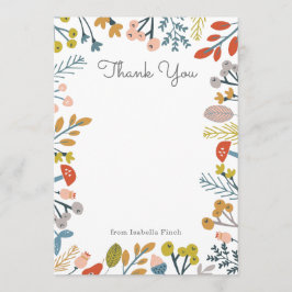 Herfst Botanisch Notitiekaartje