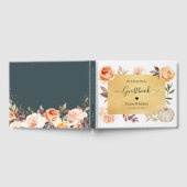 Herfst Botanische Bloemrijke Gouden Glitters Bruil Gastenboek (Volledig)