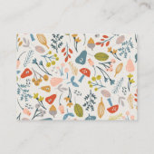 Herfst Botanische mammie Advice Kaarten (Achterkant)