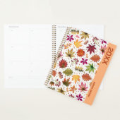 Herfst Botanische Rustieke Fall Verlaat Naam Plann Planner (Display)