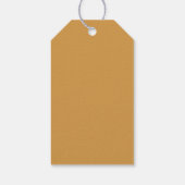 Herfst Botanische Thanksgiving Cadeaulabel (Achterkant)