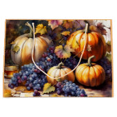 Herfst Bounty, pompoenen, Druivenhoning Groot Cadeauzakje (Voorkant)