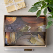 Herfst Bounty, pompoenen, Druivenhoning Tissuepapier (Geschenk)