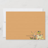 Herfst Bouquet 2 Uitnodiging (Achterkant)