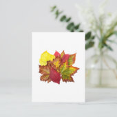 Herfst bouquet briefkaart (Staand voorkant)