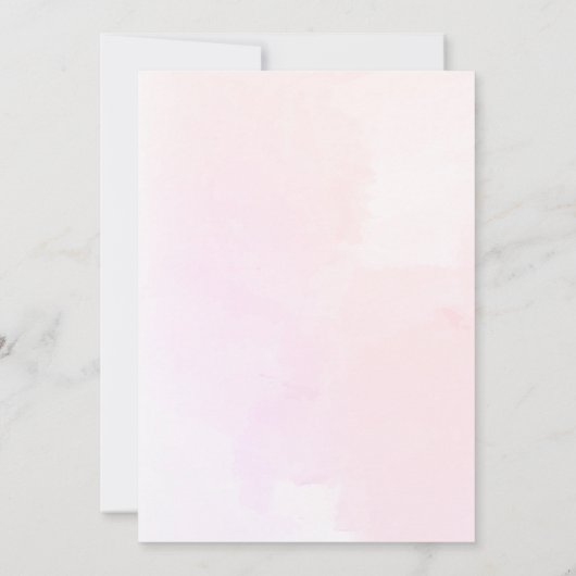 Herfst Bourgondië Merlot Floral Huwelijksuitnodigi Kaart (Achterkant)