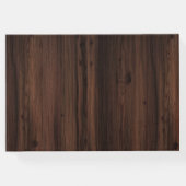 Herfst Bourgondië Wijnvat Bloemenschuur Bruiloft Gastenboek (Achterkant)