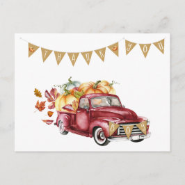 Herfst Boy Baby shower Pompoen Dank u Nota Kaarten