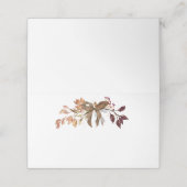 Herfst Branch Thanksgiving Place Card Plaatskaartje (Buitenkant ongevouwen)