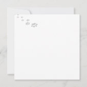 Herfst Break Cat Flat Kaart (Achterkant)