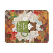 Herfst Break Cat Flexibele fotomagneet Magneet (Horizontaal)