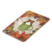 Herfst Break Cat Flexibele fotomagneet Magneet (Linkerzijde)