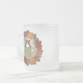 Herfst Break Cat Matglas Koffiemok (Voorkant links)