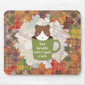 Herfst Break Cat Muismat (Voorkant)