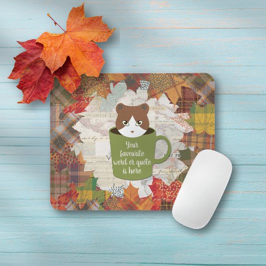 Herfst Break Cat Muismat