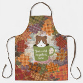 Herfst Break Cat Schort (Voorkant)