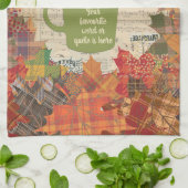 Herfst Break Cat Theedoek (Gevouwen)