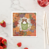 Herfst Break Kattenpapier Servet (Insitu)