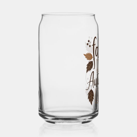 Herfst Breeze Autumn Leaves Blikvorm Glas (Rechts)