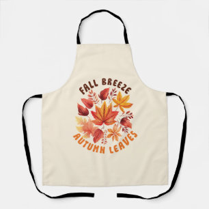 Herfst Breeze, Autumn Leaves – grillige Herfst geb Schort