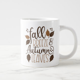 Herfst Breeze Autumn Leaves Grote Koffiekop
