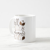 Herfst Breeze Autumn Leaves Koffiemok (Voorkant links)