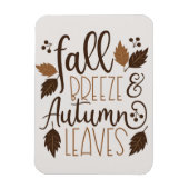 Herfst Breeze Autumn Leaves Magneet (Verticaal)