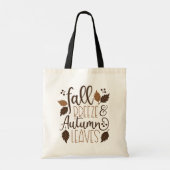 Herfst Breeze Autumn Leaves Tote Bag (Achterkant)