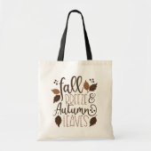Herfst Breeze Autumn Leaves Tote Bag (Voorkant)