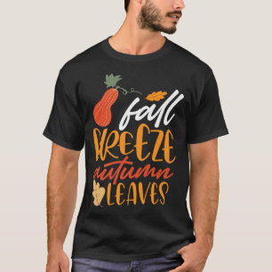 Herfst Breeze en Autumn Leaves T-shirt