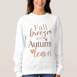 Herfst Breeze en Autumn Leaves Trui