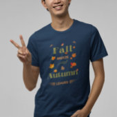 Herfst Breeze en herfstbladeren Design T-shirt