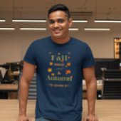 Herfst Breeze en herfstbladeren Design T-shirt