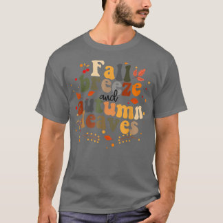 Herfst Breeze en najaar bladeren Hallo Herfst herf T-shirt