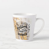 Herfst Breeze herfstbladeren koffie alstublieft Latte Mok (Rechts)