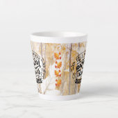 Herfst Breeze herfstbladeren koffie alstublieft Latte Mok (Voorkant)