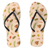 Herfst Breeze Patroon Teenslippers (Voetbed)