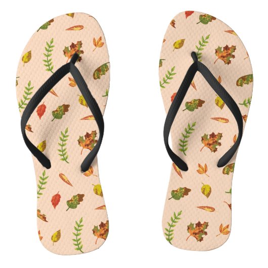 Herfst Breeze Patroon Teenslippers (Voetbed)