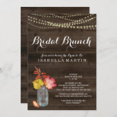 Herfst Bridal Brunch Uitnodiging (Voorkant / Achterkant)