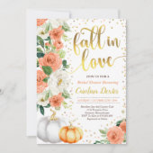Herfst Bridal Shower Invitation Herfst in Love Sho Kaart (Voorkant)