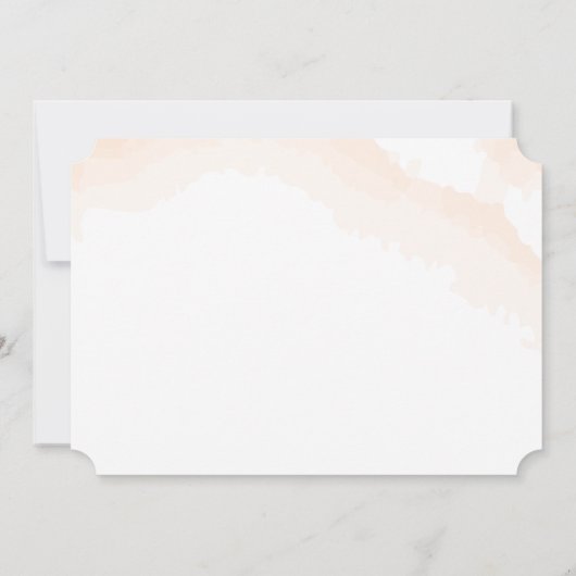 Herfst Bridal Shower Kaart (Achterkant)