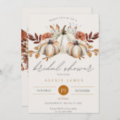 Herfst Bridal Shower Kaart (Voorkant / Achterkant)