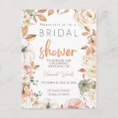 Herfst Bridal Shower Uitnodiging najaar bruiloft (Voorkant)