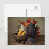 herfst briefkaart (Voorkant / Achterkant)