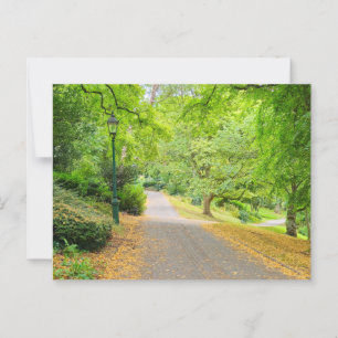 herfst briefkaart