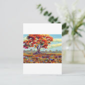 Herfst Briefkaart (Staand voorkant)